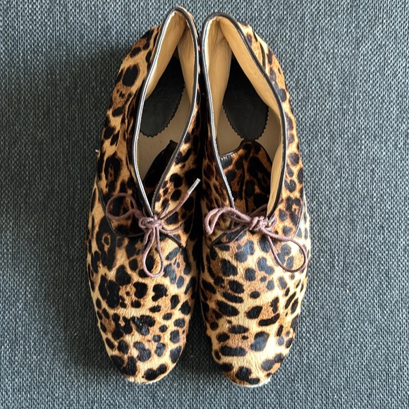 Leopard Print Espadrille Men Shoes - Picture 4 of 16